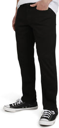 Quiksilver Men's 5 Pocket Straight Fit Stretch Waist Denim Jeans in