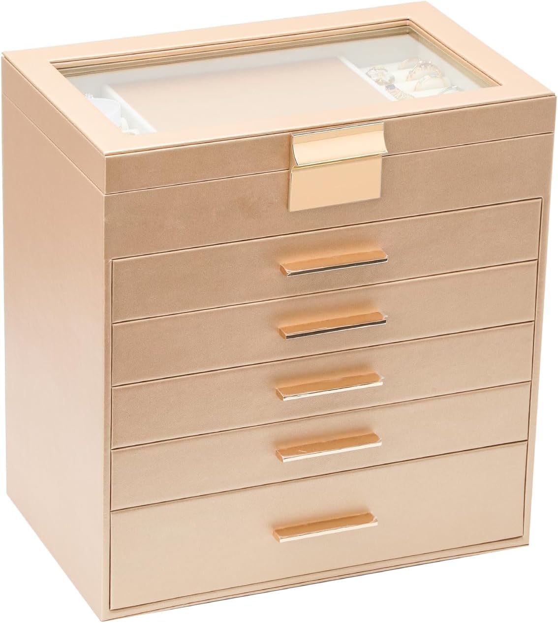 Multi-functional Jewelry Organizer Box for Women by BOOVO