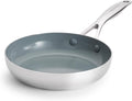 GreenPan Valencia Pro Stainless Steel 8 Frying Pan Skillet - Durable