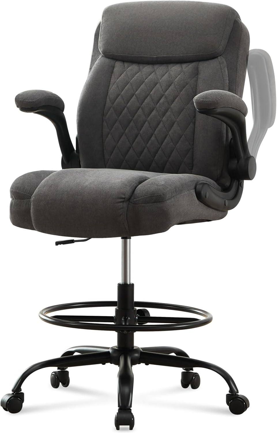 Drafting Chair Tall Office Chair for Standing Desk Comfort