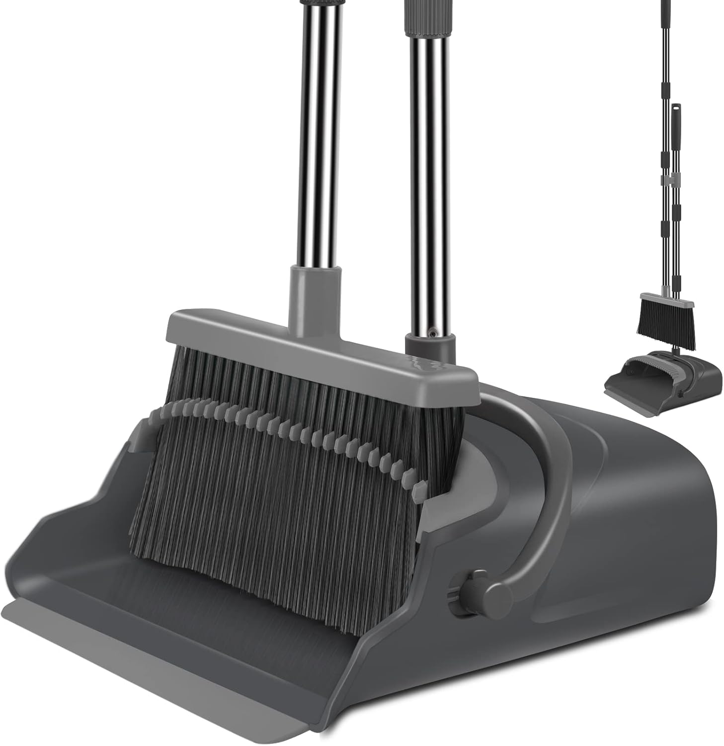 Easy Sweep Stand Up Broom Set by kelamayi