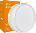 Led Flush Mount Ceiling Light 16 in 32W 3CCT Selectable - Slim 2Pack