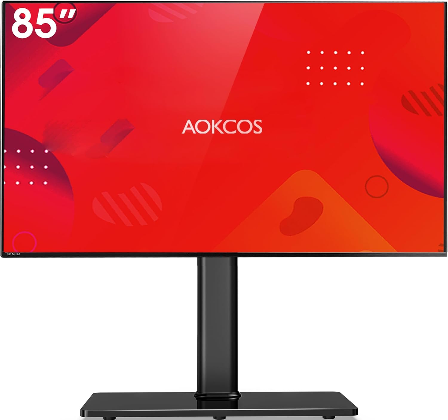 AOKCOS Universal Swivel TV Stand for 43 to 85 inch TVs