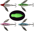 Ice Fishing Jigs with Treble Hooks Lead Jig Hooks - Effective Winter