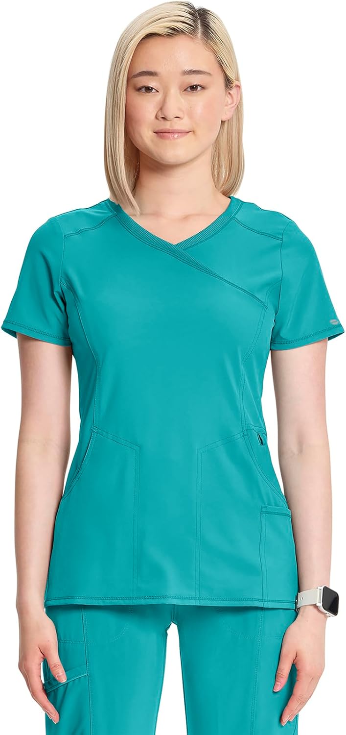Infinity by Cherokee Women Nurse Scrubs Top Mock Wrap - 2625A Review