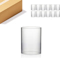 Hurricane Candle Holder Sleeve 4.7in x 6in - Clear Chimney Tube