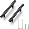 Ravinte 55 Pack 5 in Cabinet Pulls Matte Black Stainless Steel