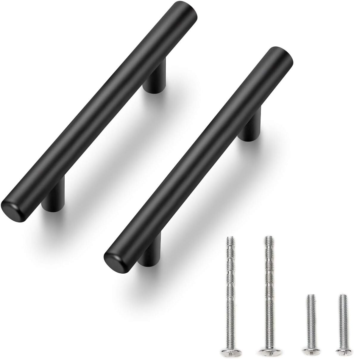 Ravinte 5 Inch Cabinet Pulls in Matte Black for Modern Kitchens