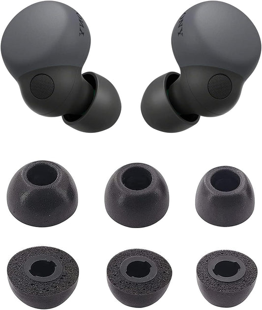 Soft Memory Foam Eartips for Sony LinkBuds S - 3 Pairs