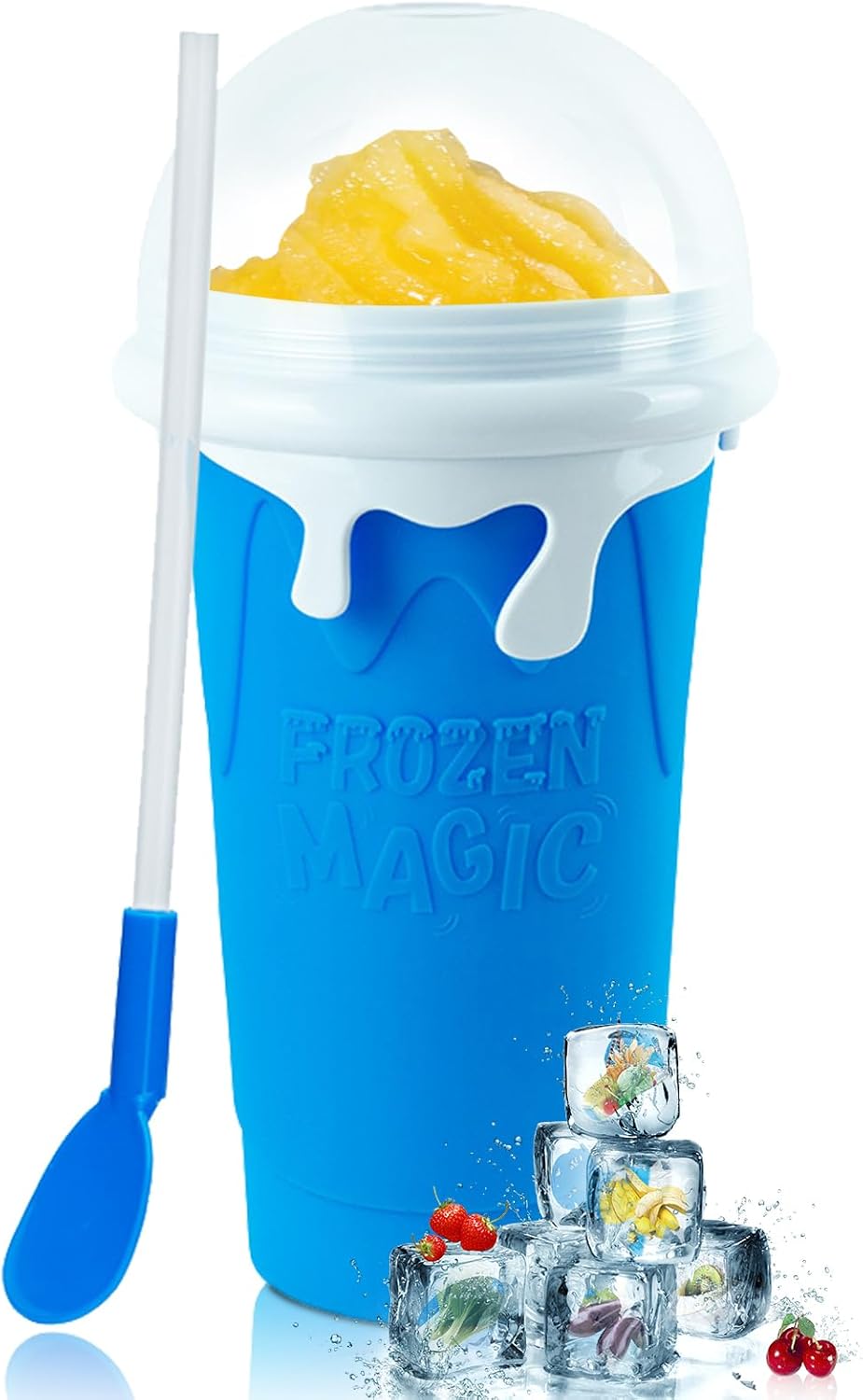 500ml Frozen Slushie Cup - DIY Ice Cream Maker