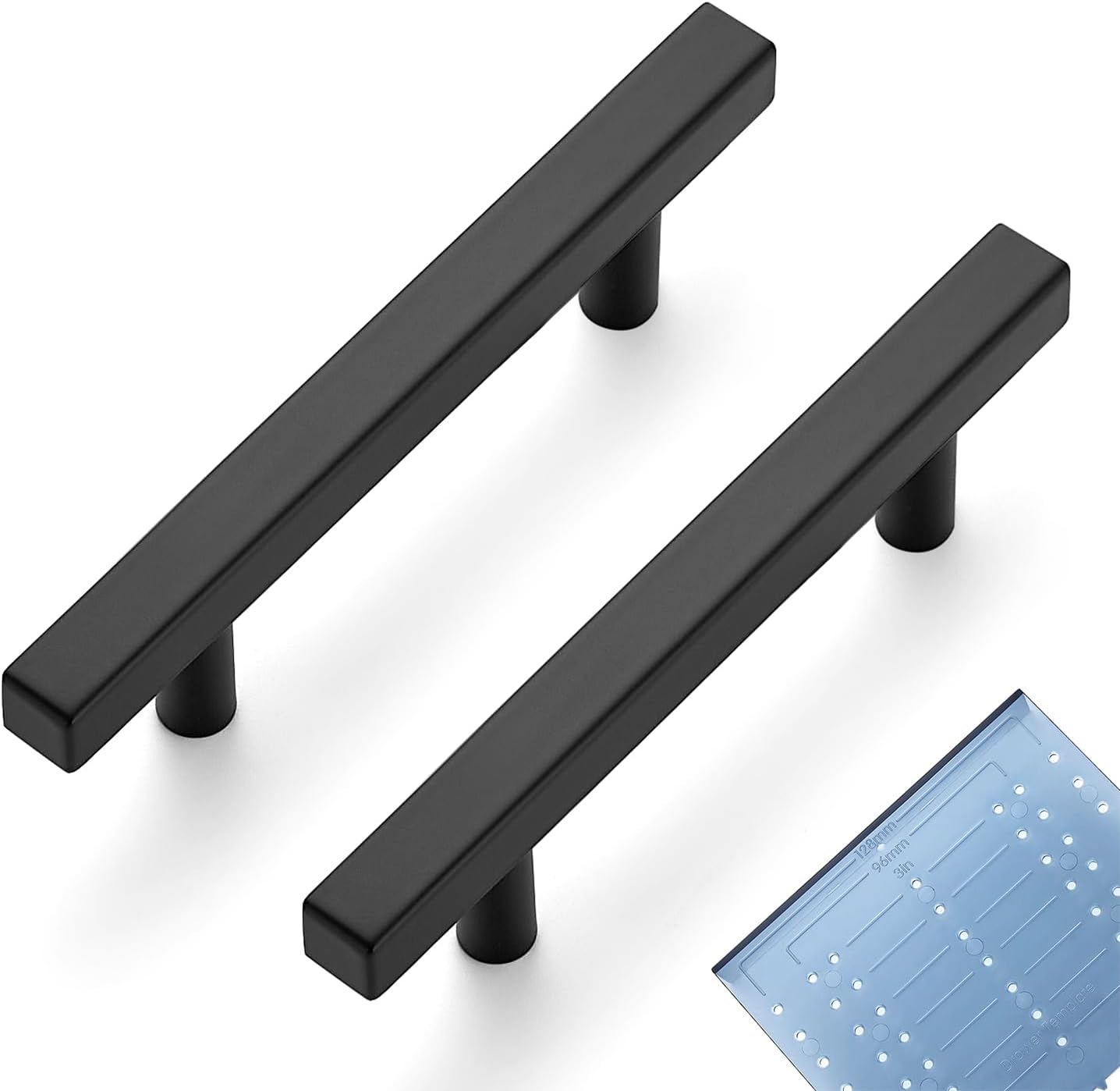 Ravinte 30 Pack 3-3/4 Inch Black Cabinet Pulls for Kitchen