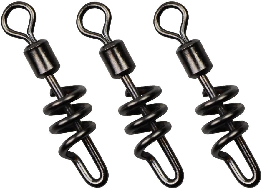 Ultimate Fishing Swivel Pack by Laxygo - Stainless Steel, Snap Connector, 30pcs