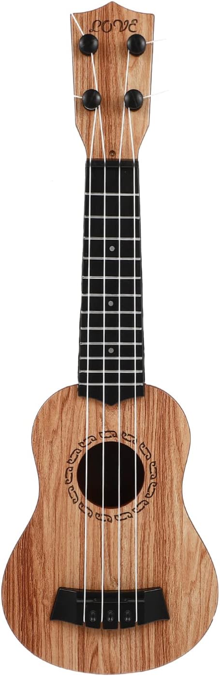 STOBOK Mini Wood Ukulele - Educational Toy for Kids