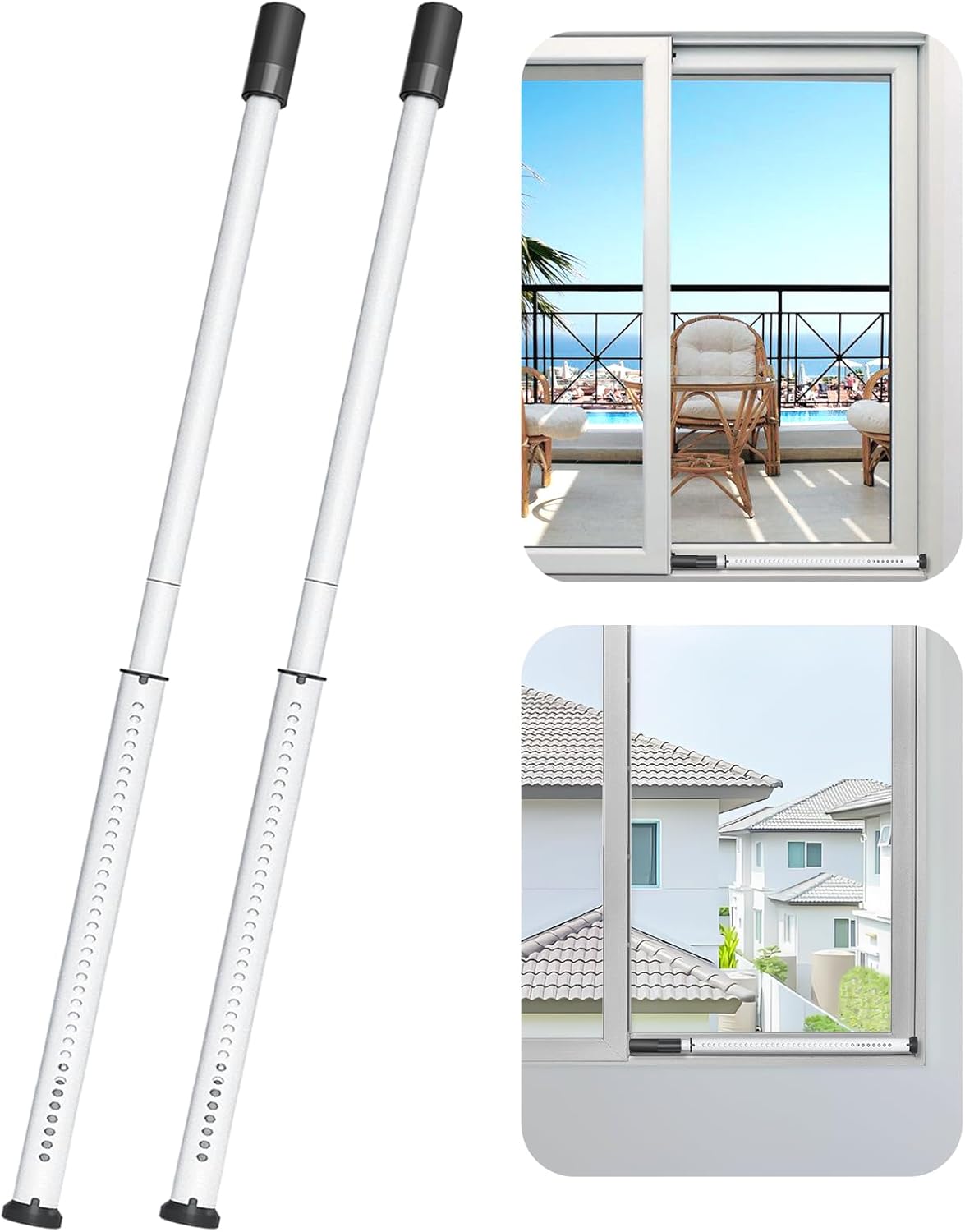 AceMining Sliding Door Security Bar for Enhanced Home Safety