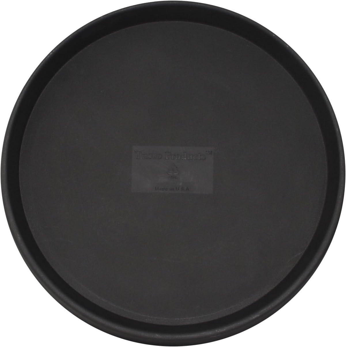 Tusco Products TR16BK Round Tray Planter Saucer for Versatile Use