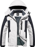 Men's Ski Snow Jacket Warm Waterproof Windproof Coat - GEMYSE