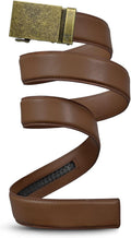 Mission Men's Premium Leather Ratchet Design for Ultimate Comfort