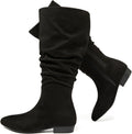 Women's Extra Wide Calf Knee High Boots True Wide Width Slouchy