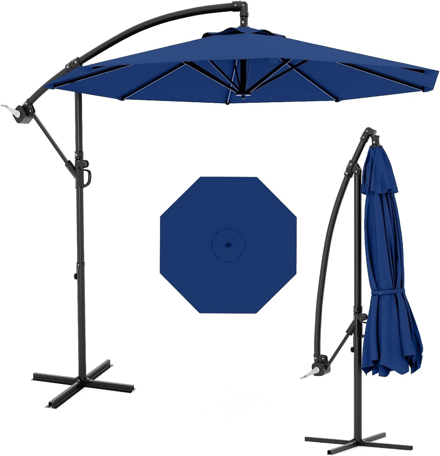 10FT Cantilever Patio Umbrella for Ultimate Outdoor Comfort