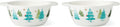 Balsam Lane Soup Bowls Set of 2 - Holiday Microwave-Safe 20 oz