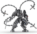 Mecha Building Block Toys Grey Action Figure Robot with Four Engines