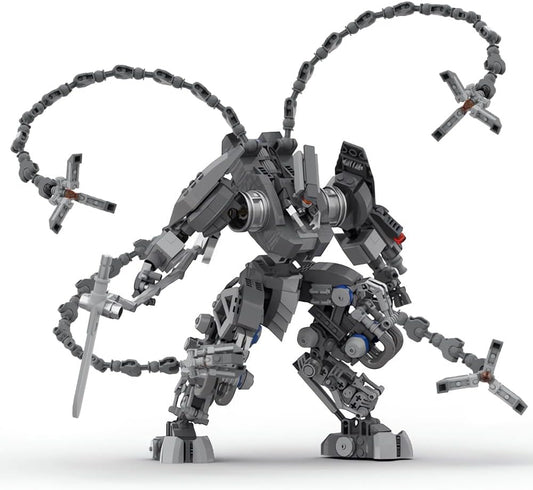 825 PCS Mecha Building Block Toy Set for Creative Display