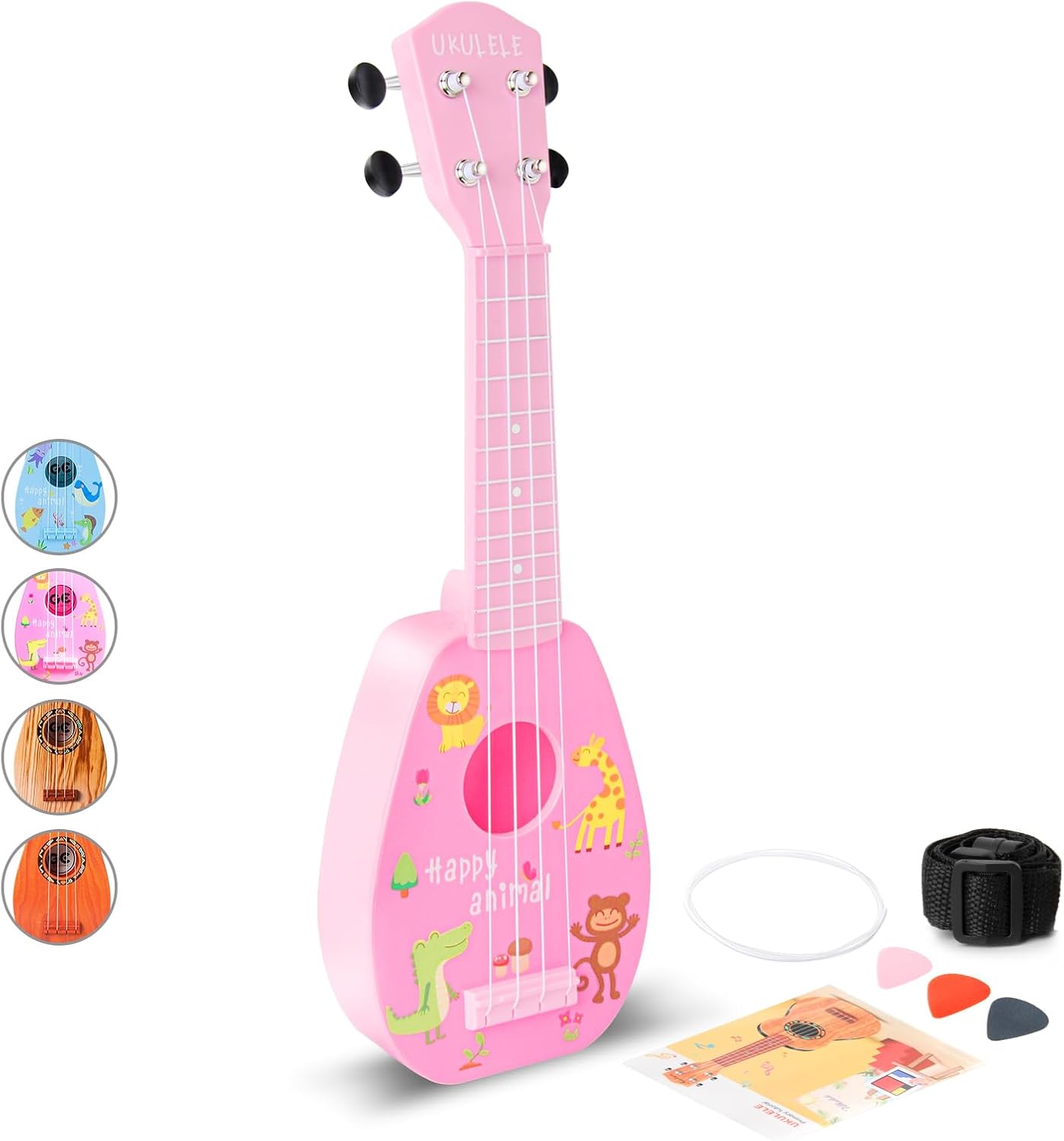 Mini Toddler Ukulele Guitar for Kids - Keep Tones, Educational & Fun!