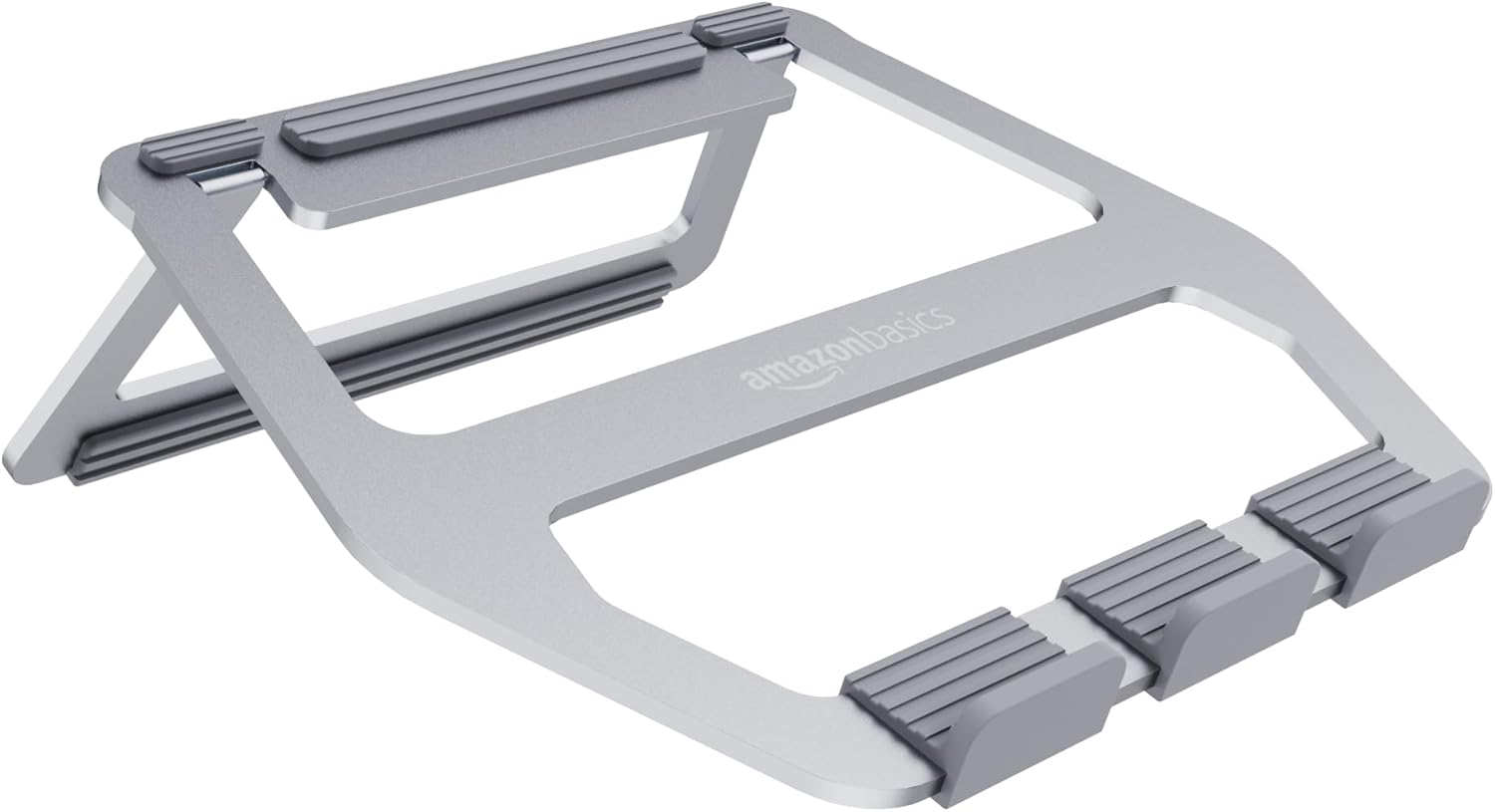 Height-Adjustable Silver Laptop Stand for Up to 13 - Basics – GearMustHave