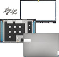 Replacement LCD Back Cover Top Case Lid Front Bezel with Hinges