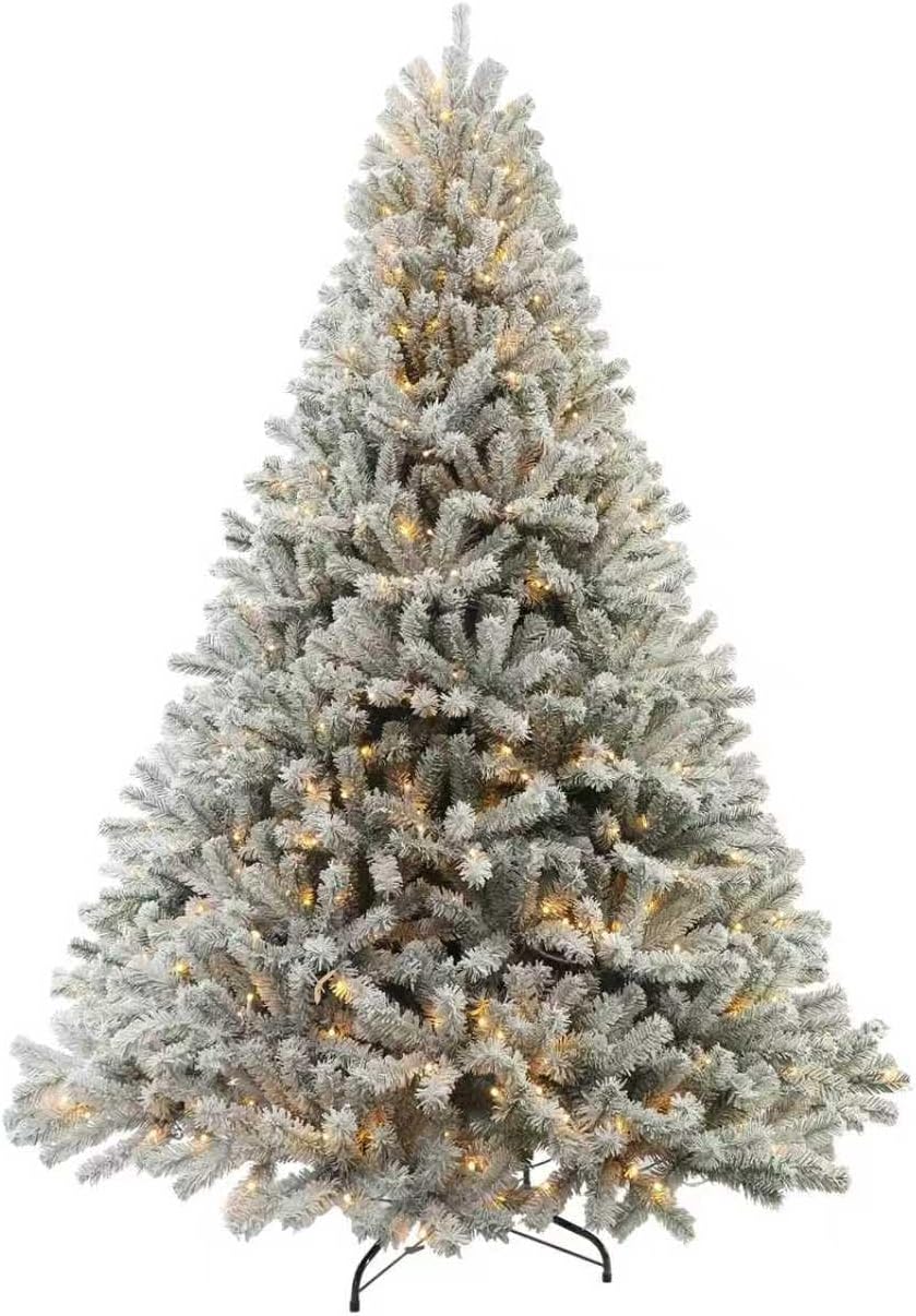 Prelit Christmas Tree 9ft with Lights for Festive Decor