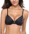 Wingslove Women's Push Up Everyday Demi T-Shirt Bra - Lightly Padded