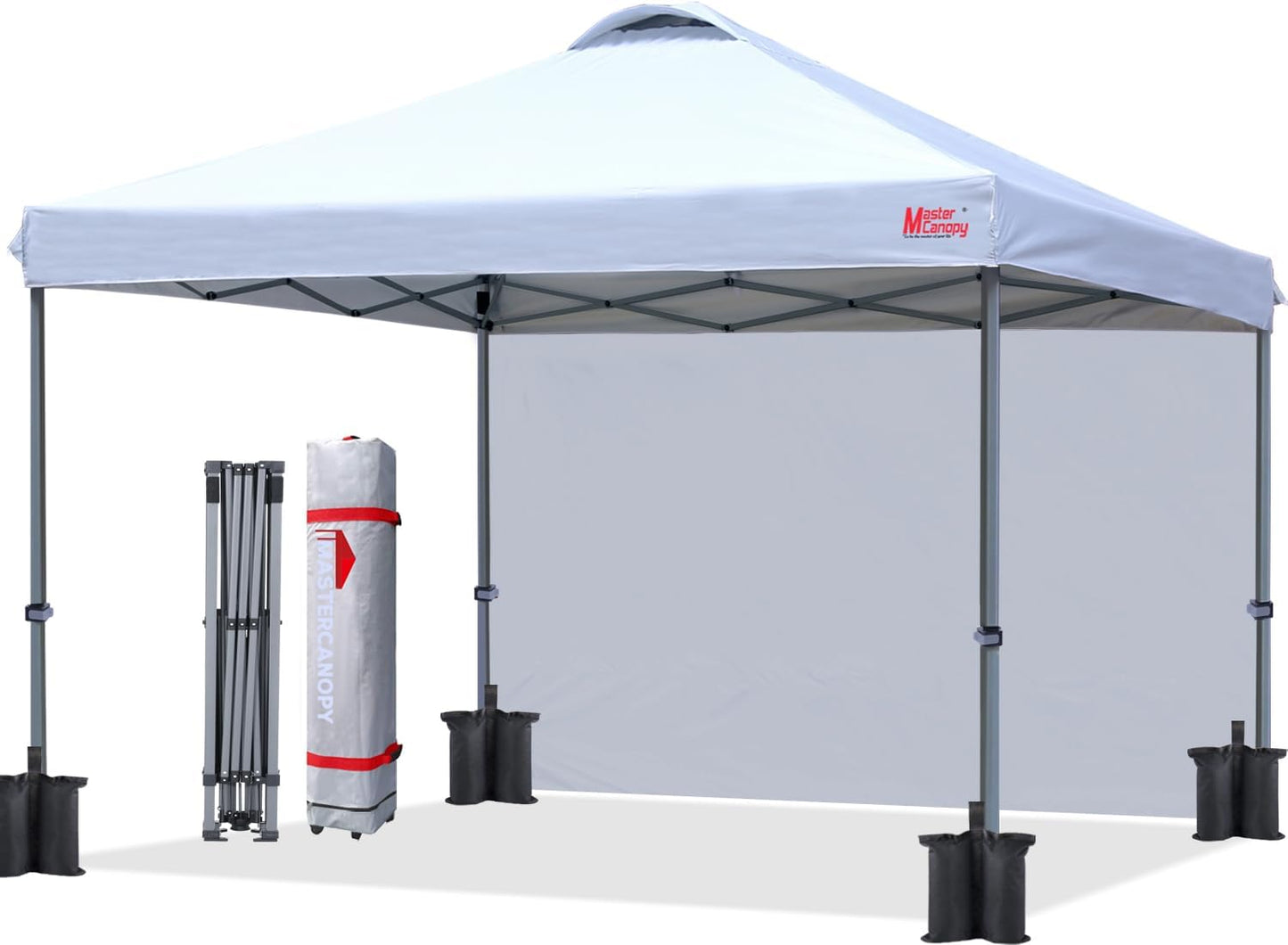 Durable 12x12 ft Pop-up Canopy Tent with Sidewall for Events