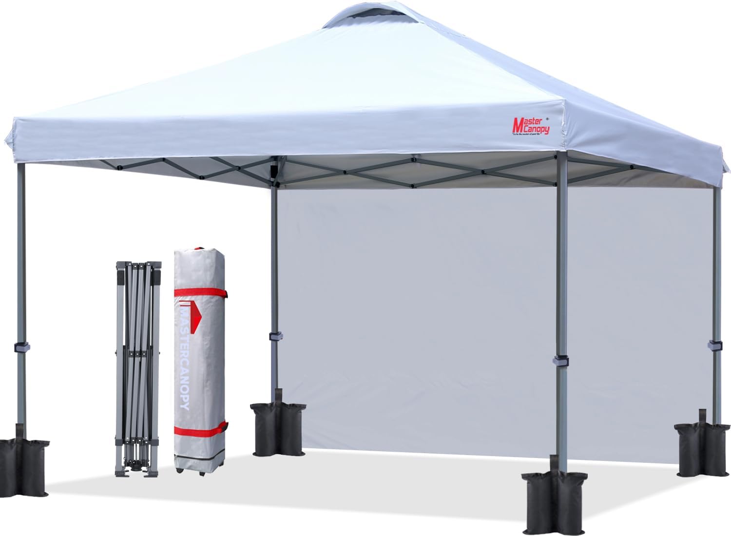 Durable 12x12 ft Pop-up Canopy Tent with Sidewall for Events