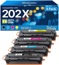 Valuetoner 202X Compatible for HP 202X Toner Cartridges 4-Pack - High
