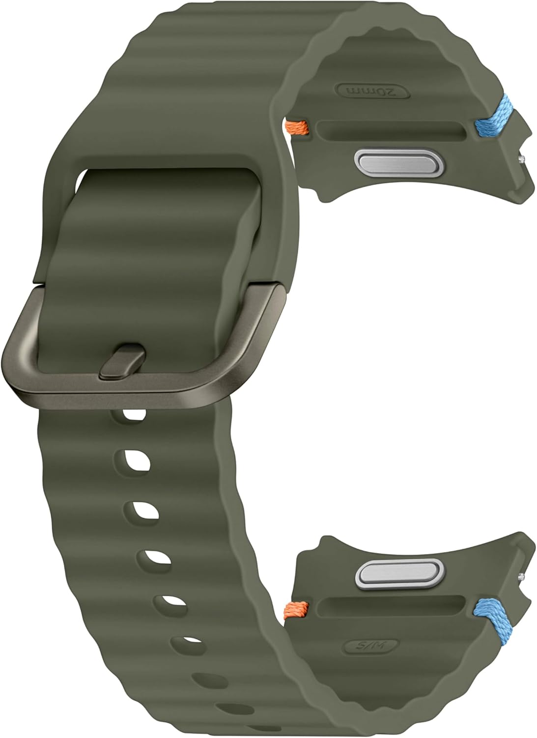 SLEEK Galaxy Watch Sport Band for Men and Women - Green Rubber