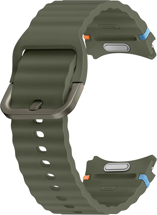 SLEEK Galaxy Watch Sport Band for Men and Women - Green Rubber