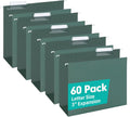Hanging File Folders Extra Capacity 60 Pack - 3in Expansion