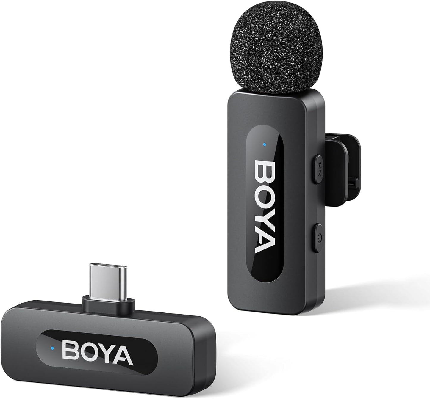 BOYA BY-V10 Wireless Microphone for iPhone 15/16 and Android