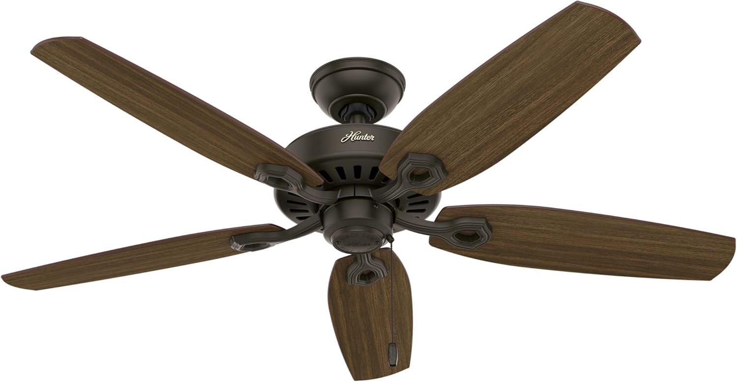 Hunter 52 Inch Indoor Ceiling Fan with Pull Chain Control