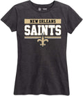 New Orleans Saints Womens Relaxed Fit T-Shirt - Game Day Comfort