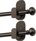KAMANINA Curtain Rods No Drilling for Windows 32 to 86 Inches