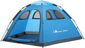 Moon Lence Instant Pop Up Tent for 4-5 Person Family Camping