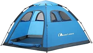Moon Lence Instant Pop Up Tent for 4-5 Person Family Camping