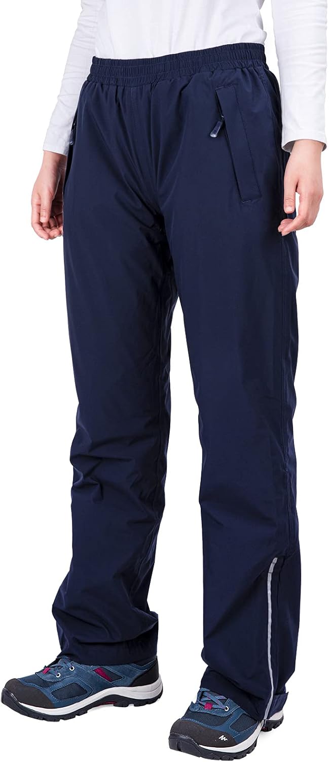 33,000ft Women's Rain Pants - Lightweight Waterproof Hiking Gear