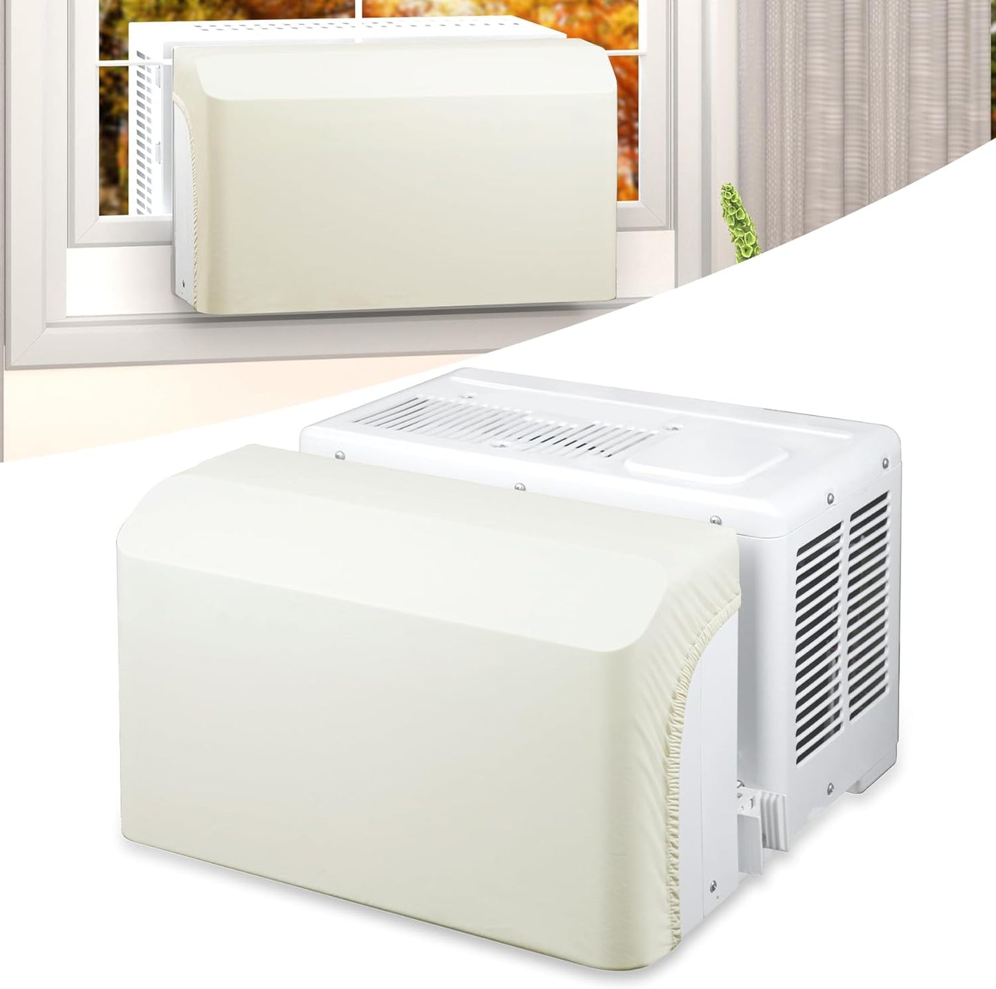 Wind & Dust Proof U-Shape AC Cover by Forestchill