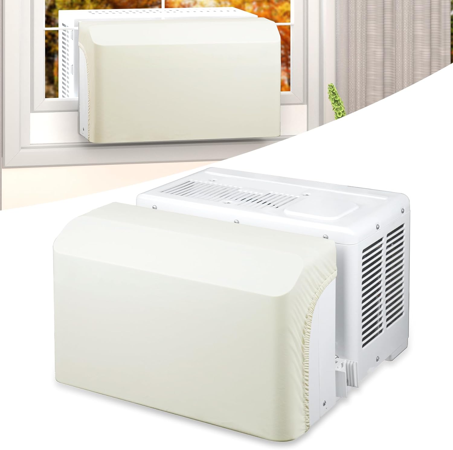 Wind & Dust Proof U-Shape AC Cover by Forestchill