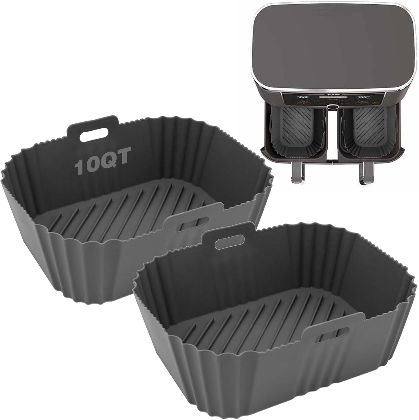 Non-Stick Air Fryer Liner Duo by Wellavich