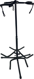 Zenison Triple Guitar Stand Holds 3 Foam Padded Display - Stable Rack