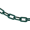Mr. Chain Plastic Barrier Chain, Evergreen 2-in Link, 100 ft - Durable