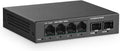 6 Port 2.5G Switch - 4x 2.5G + 2x 10G SFP+ Mini Metal Case